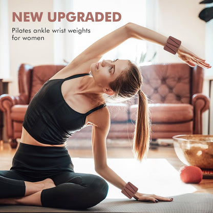 Adjustable Wrist & Ankle Weights – Strength & Toning