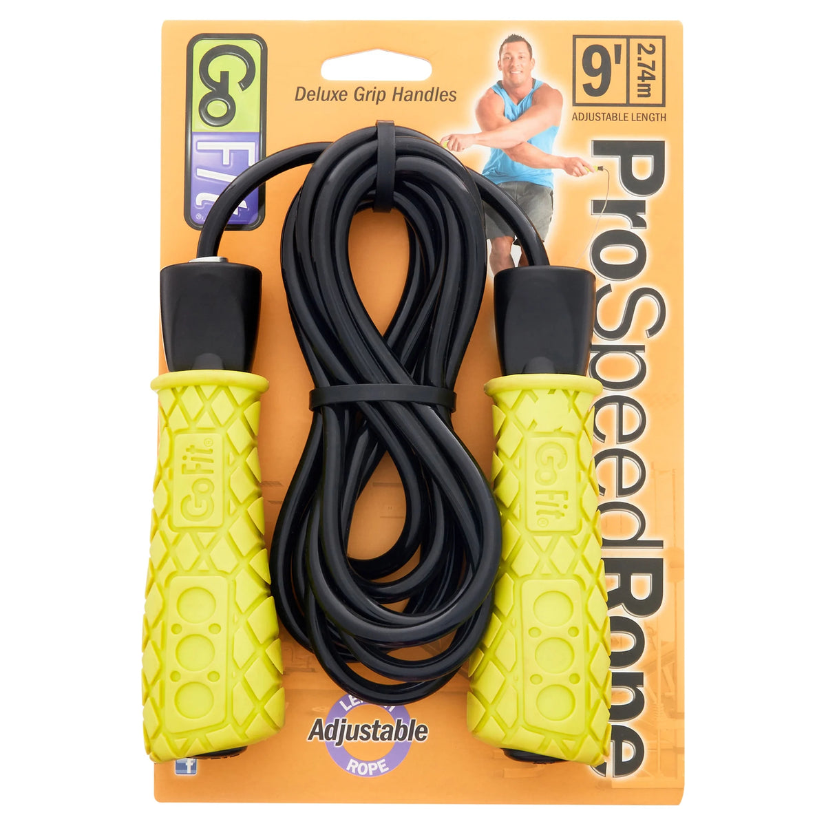 Pro Speed Jump Rope for Boxing & Cardio – Adjustable with Foam Grips