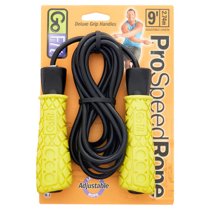 Pro Speed Jump Rope for Boxing & Cardio – Adjustable with Foam Grips