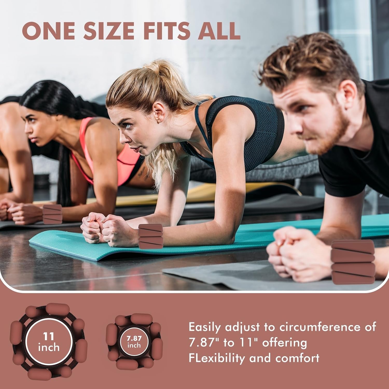 Adjustable Wrist & Ankle Weights – Strength & Toning