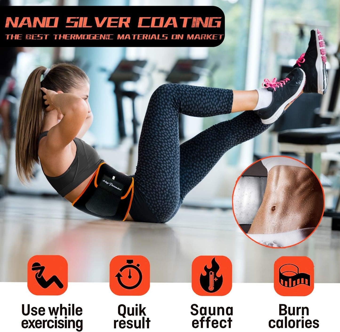 Waist Trainer Belt – Sweat, Sculpt & Support