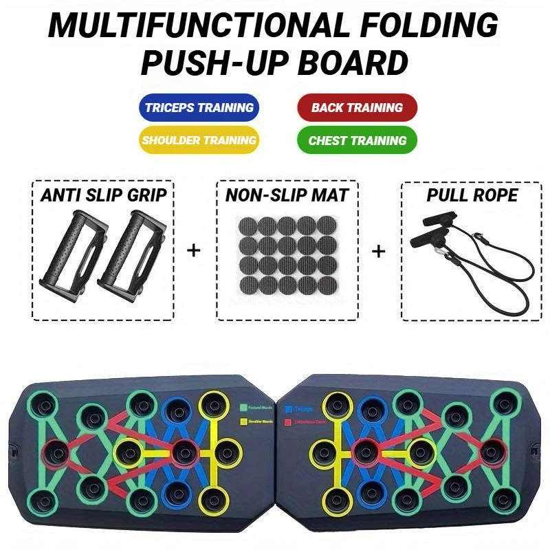 Portable Push-Up Board – Full Body Training System