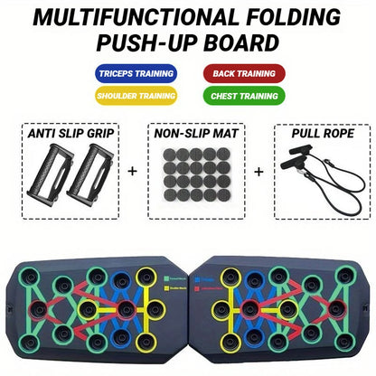 Portable Push-Up Board – Full Body Training System
