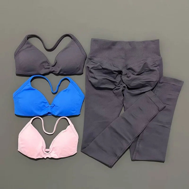 2 Piece Flex-Motion Training Apparel – Sweat‑Wicking, Supportive & Ultra‑Comfortable
