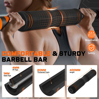 66lb Adjustable Dumbbells Set – 4‑in‑1 Home Gym System