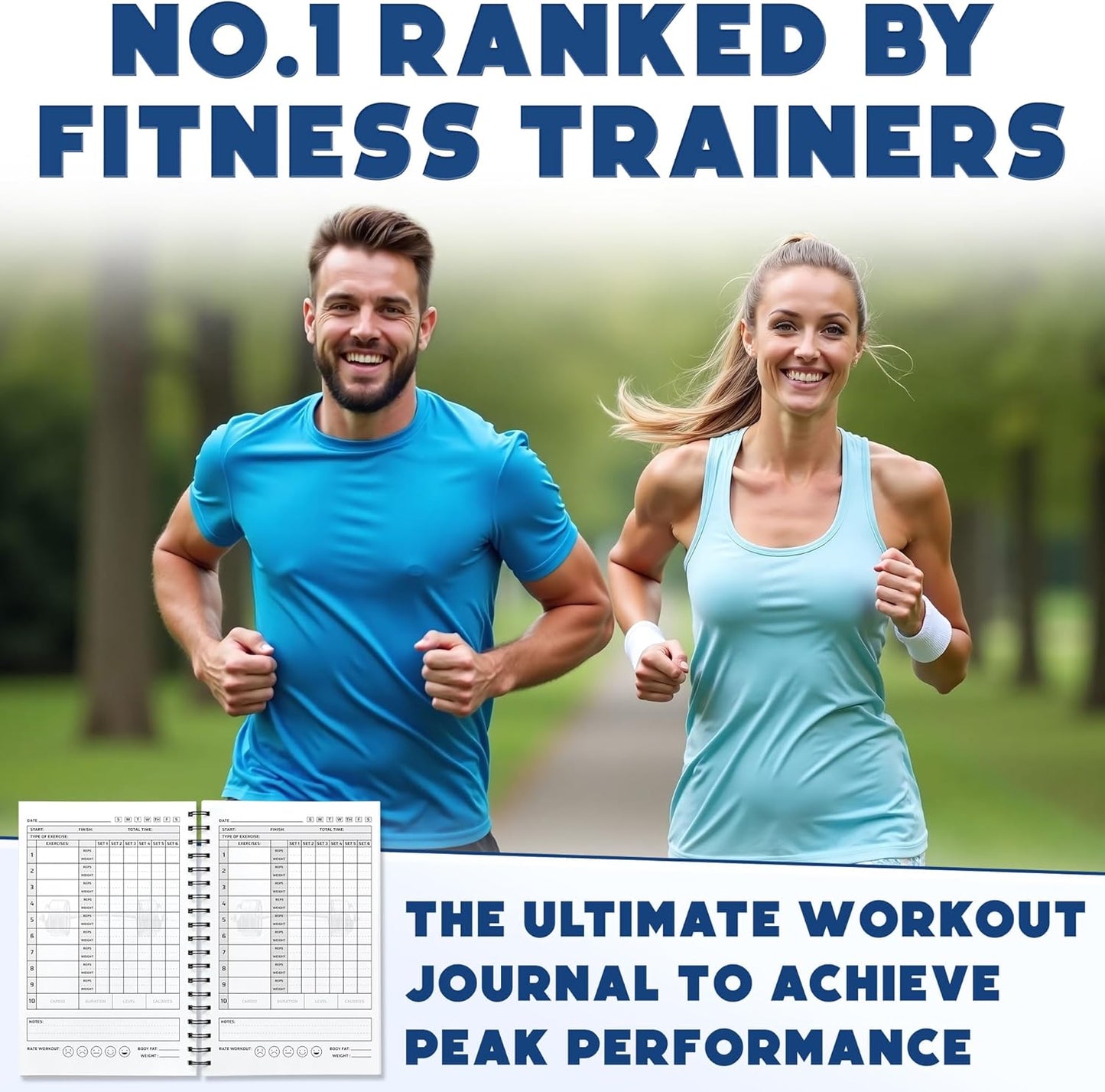 Daily Fitness Workout Planner – A5 Training Journal