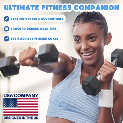 Daily Fitness Workout Planner – A5 Training Journal