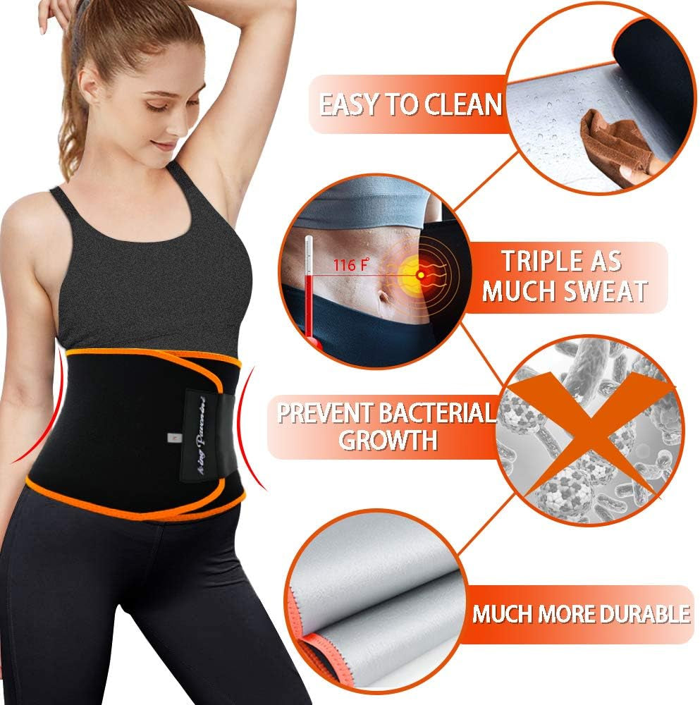 Waist Trainer Belt – Sweat, Sculpt & Support