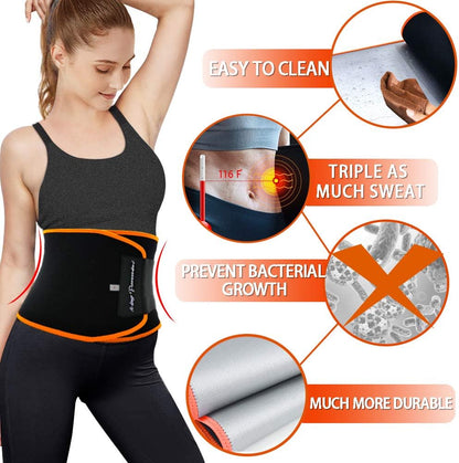 Waist Trainer Belt – Sweat, Sculpt & Support