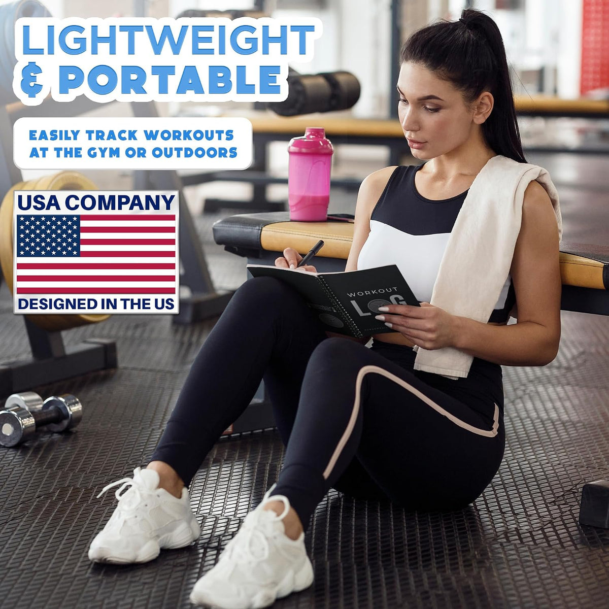 Daily Fitness Workout Planner – A5 Training Journal